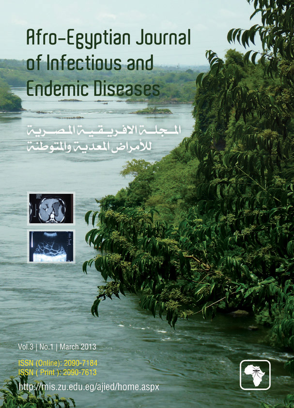 Afro-Egyptian Journal of Infectious and Endemic Diseases