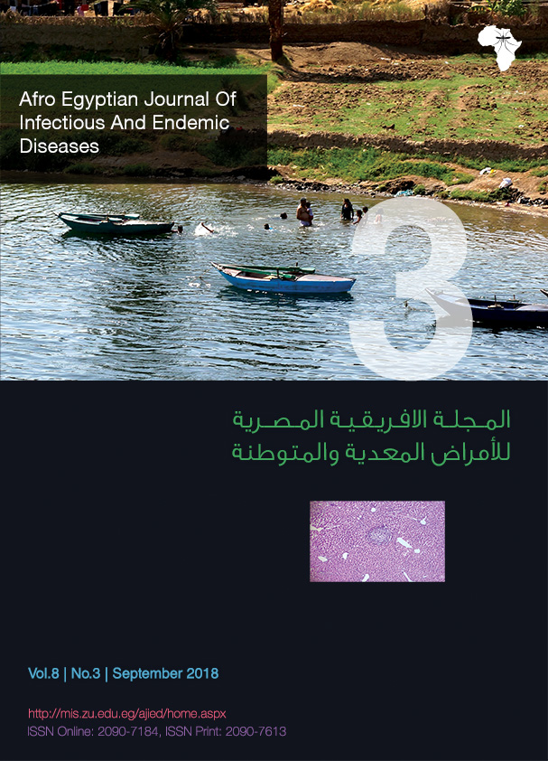 Afro-Egyptian Journal of Infectious and Endemic Diseases