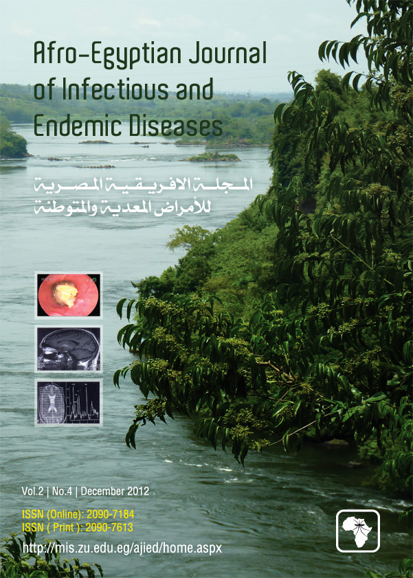 Afro-Egyptian Journal of Infectious and Endemic Diseases