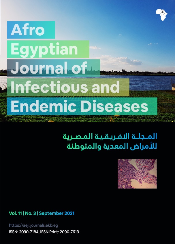 Afro-Egyptian Journal of Infectious and Endemic Diseases