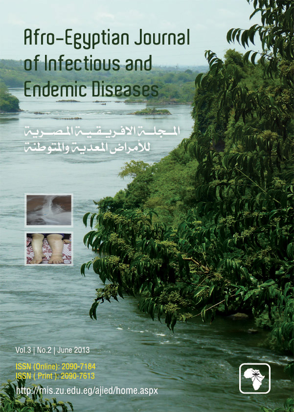 Afro-Egyptian Journal of Infectious and Endemic Diseases