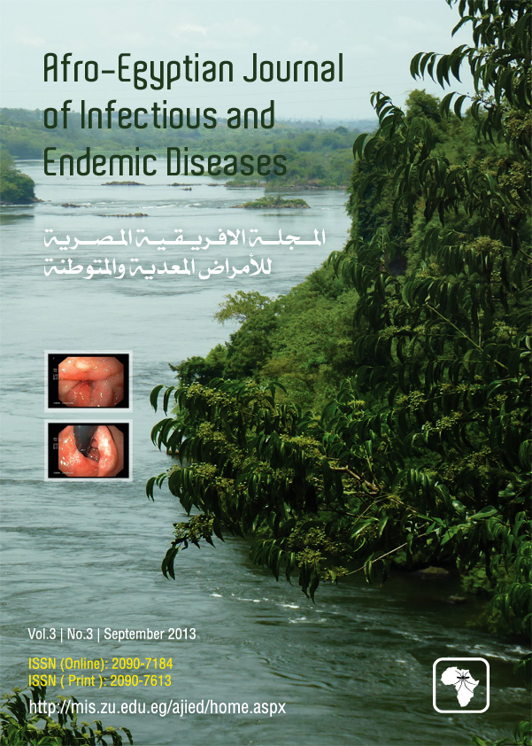 Afro-Egyptian Journal of Infectious and Endemic Diseases