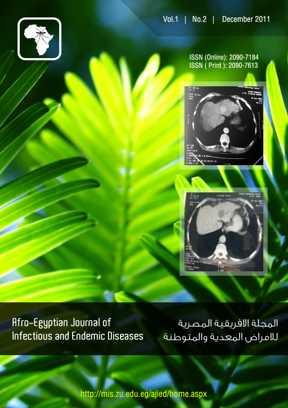Afro-Egyptian Journal of Infectious and Endemic Diseases
