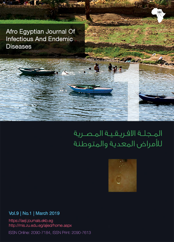Afro-Egyptian Journal of Infectious and Endemic Diseases
