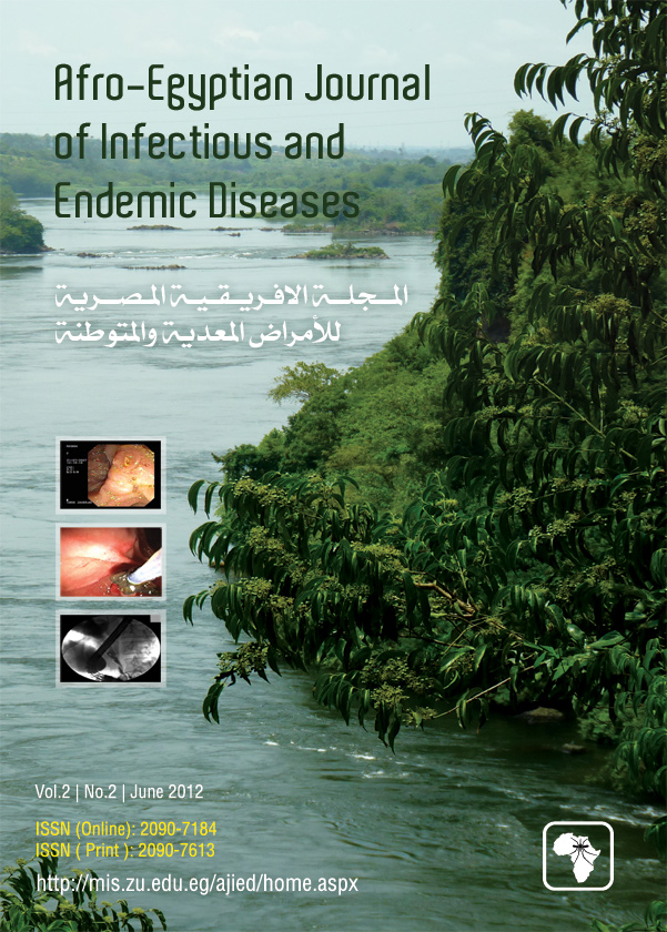 Afro-Egyptian Journal of Infectious and Endemic Diseases